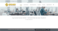 Desktop Screenshot of gruener.com